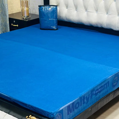 Waterproof Mattress Cover for Double Bed Terry Cotton Fabric