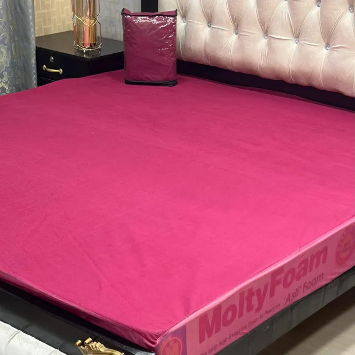 Waterproof Mattress Cover for Double Bed Terry Cotton Fabric