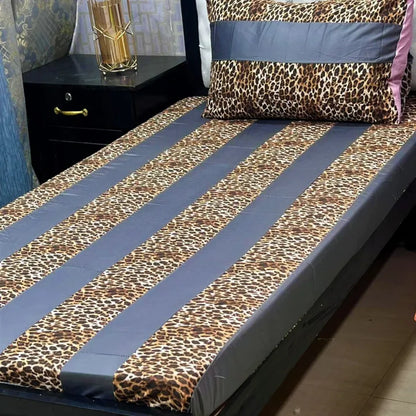 Embroidered Bedsheet King Size Patch Work/ 3pcs King Size